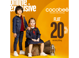 Cocobee Offering FLAT 20% OFF on Everything